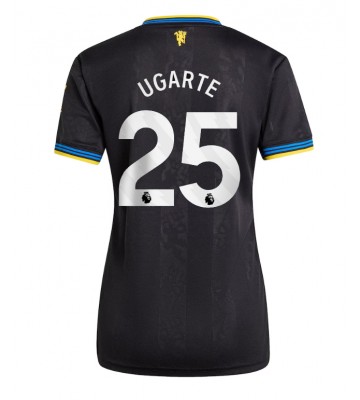 Lacne Ženy Futbalové dres Manchester United Manuel Ugarte #25 2025-26 Krátky Rukáv - Tretina